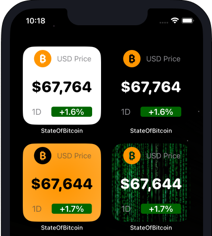 Customize background of price widget